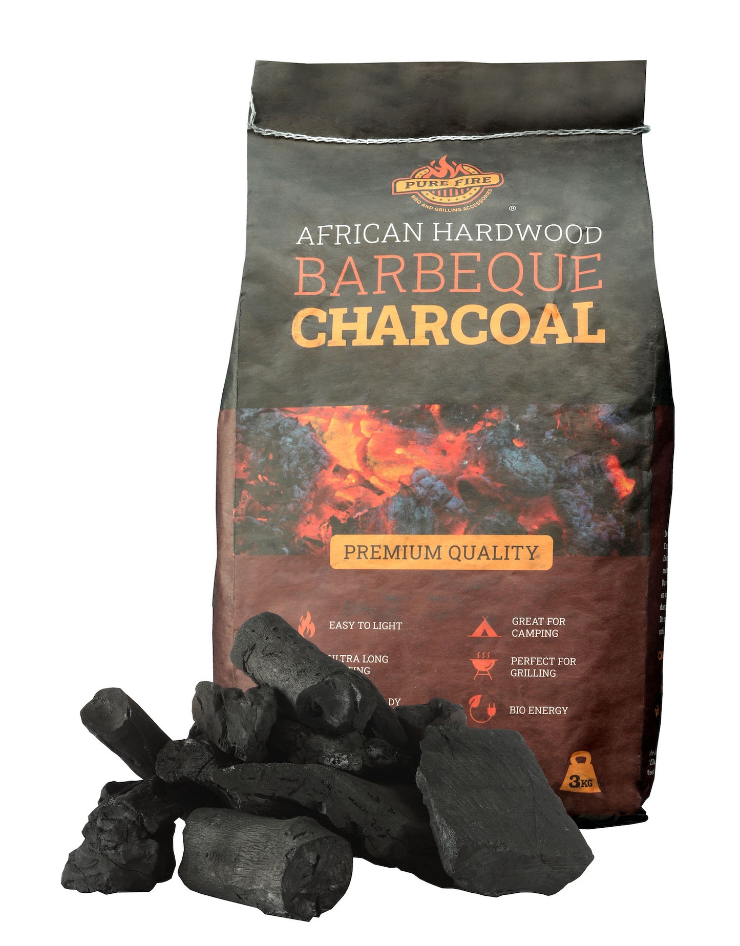 PureFire Lumpwood Charcoal