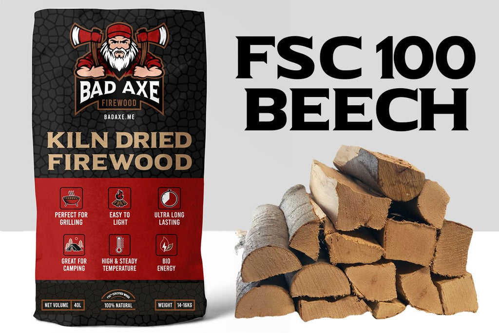 40L Sack of Beech Firewood - BBQ DXB