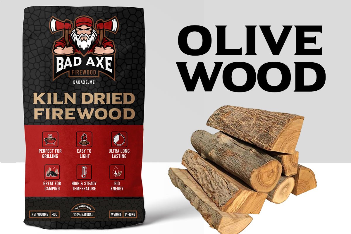 40L Sack of Olive Firewood - BBQ DXB