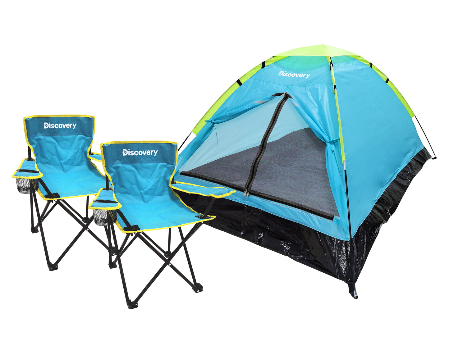 Discovery 3pc Adult camping set - 1 BOX - BBQ DXB