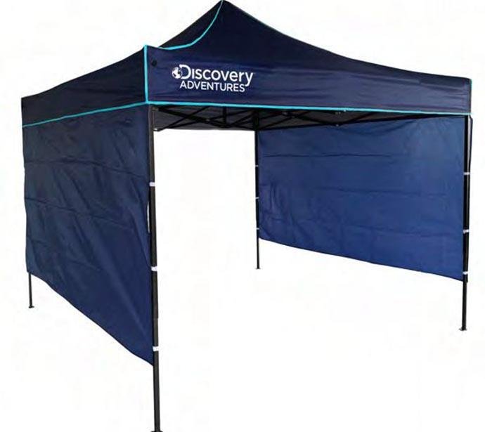 Discovery Gazebo With Two Side Panels - BBQ DXB