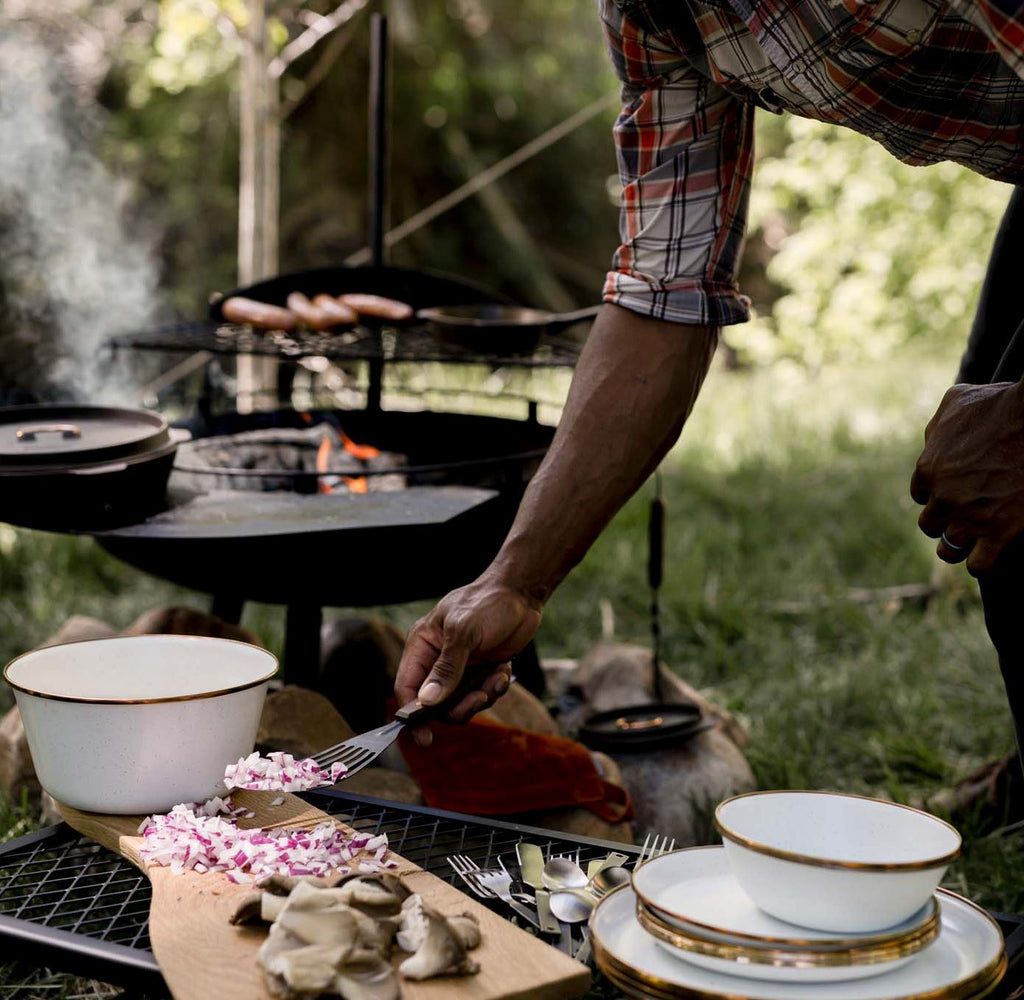 Enamelware Dining Collection - Eggshell - BBQ DXB