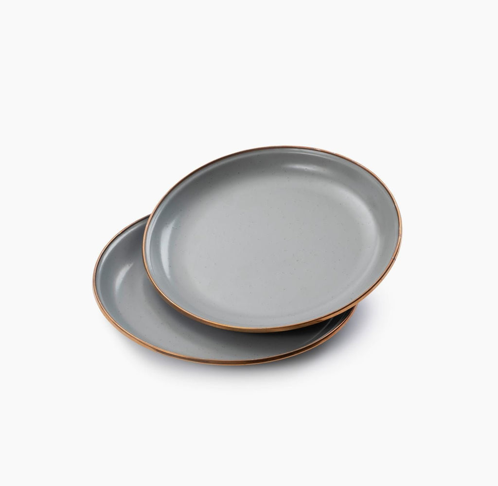 Enamelware Dining Collection - Slate Gray - BBQ DXB