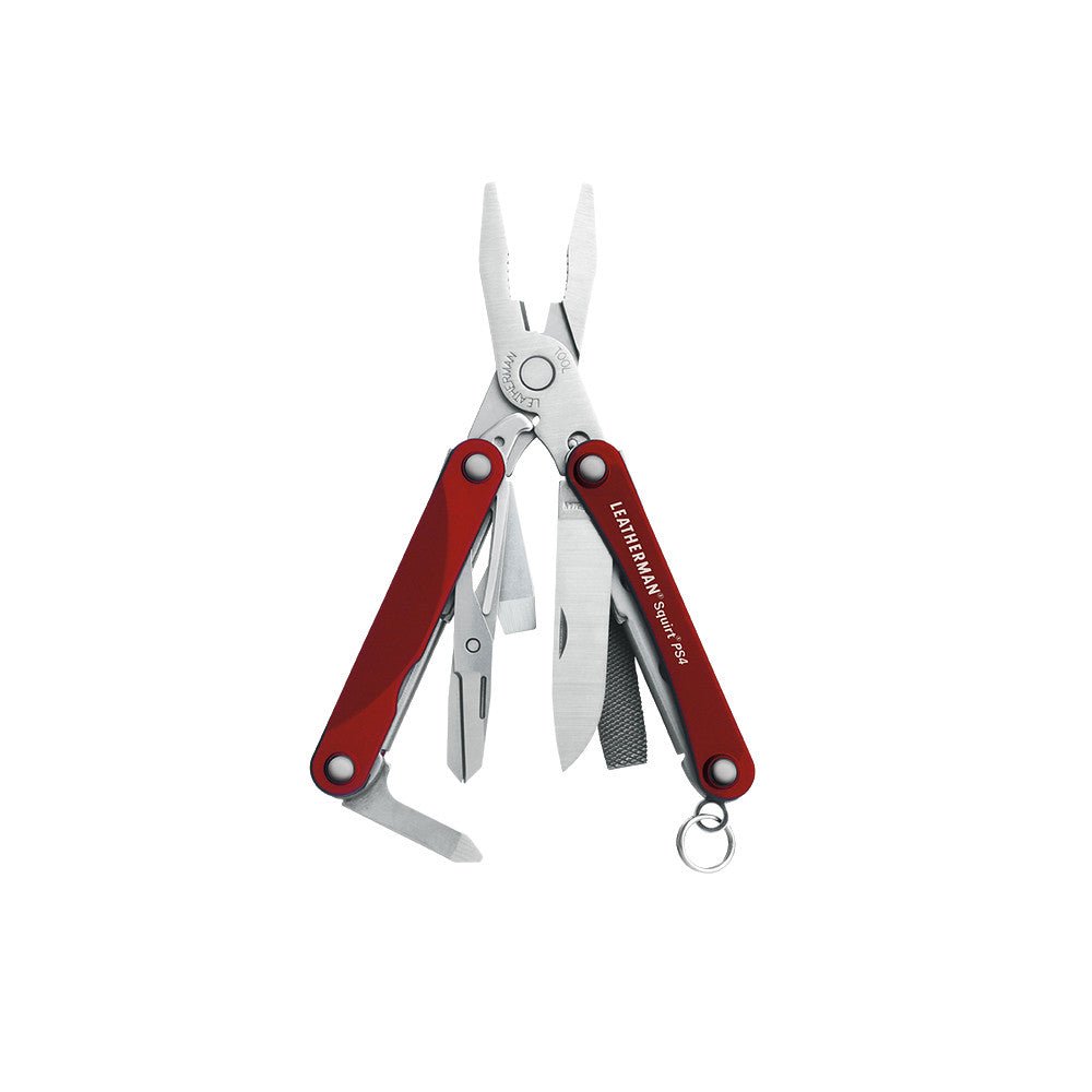 Leatherman Squirt¨ PS4- (Red) - BBQ DXB