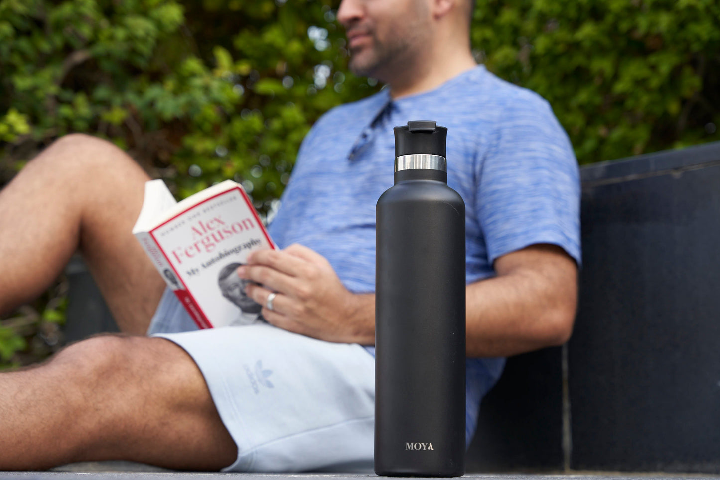 Moya "Coral Reef" 1L Insulated Sustainable Water Bottle - BBQ DXB