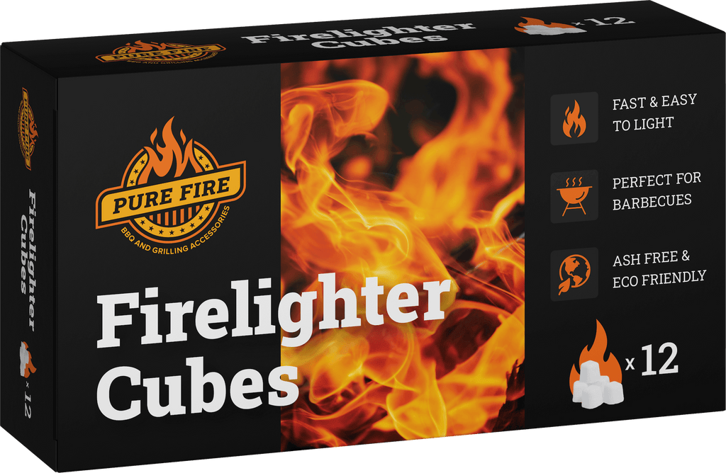 Purefire 12pc Paraffin Lighter Cubes - BBQ DXB