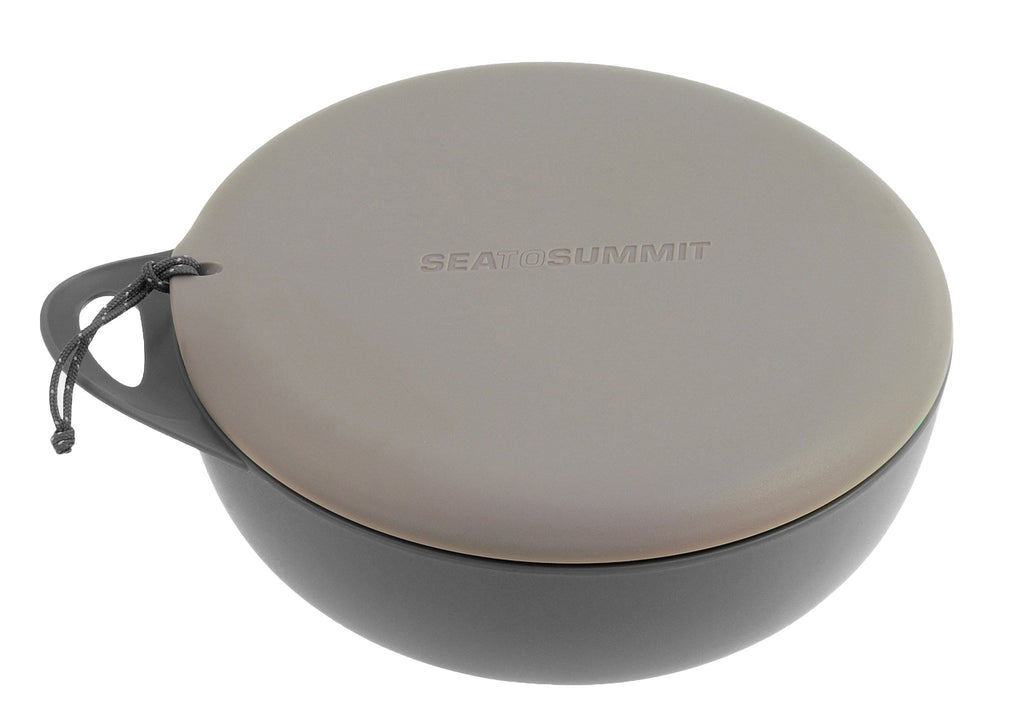 S2S Delta Bowl with Lid-Grey - BBQ DXB