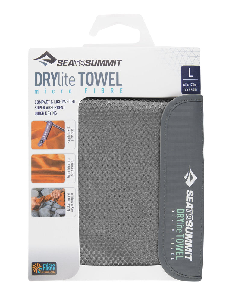 S2S DryLite Towel L Grey - BBQ DXB