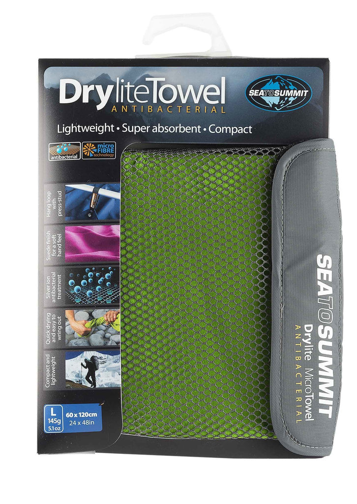 S2S DryLite Towel L Lime - BBQ DXB