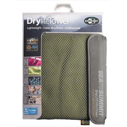 S2S DryLite Towel XL Grey - BBQ DXB