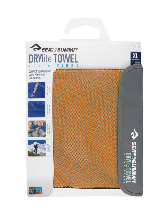 S2S DryLite Towel XL Orange - BBQ DXB