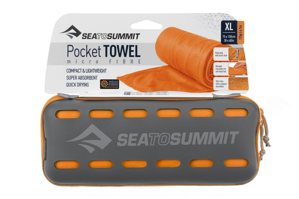 S2S Pocket Towel XL Orange - BBQ DXB