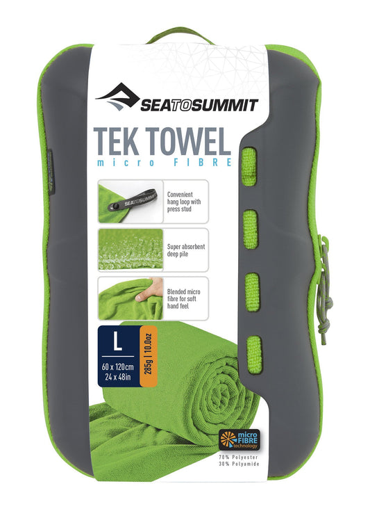 S2S Tek Towel L Lime 60cm x 120cm - BBQ DXB