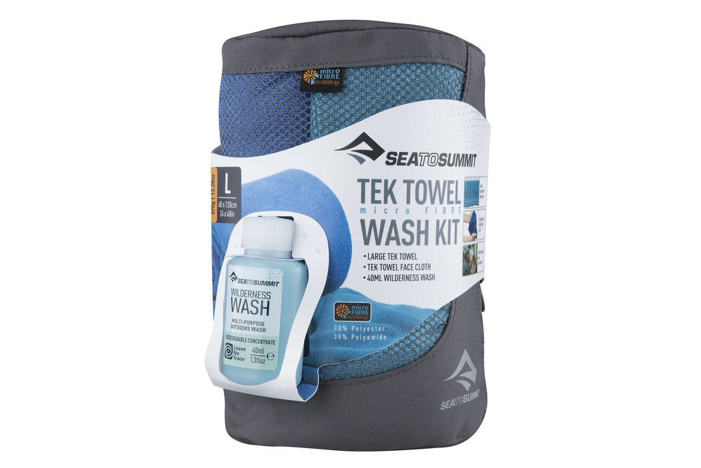 S2S Tek Towel Wash Kit Large Cobalt - BBQ DXB