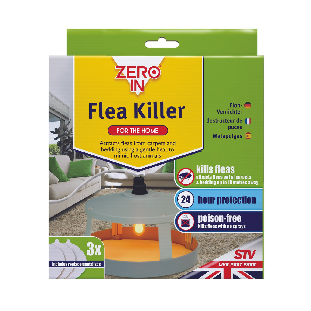 Zero In Flea Killer (With British 3 pin plug) - BBQ DXB